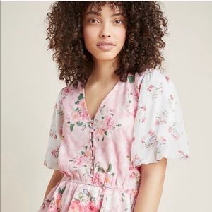 Anthropologie Spring Top Hermant & Nandita SMALL